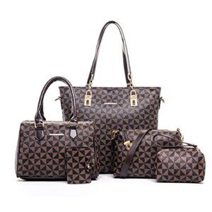 5pcs Floral Piece Purse Set – Stylish & Functional